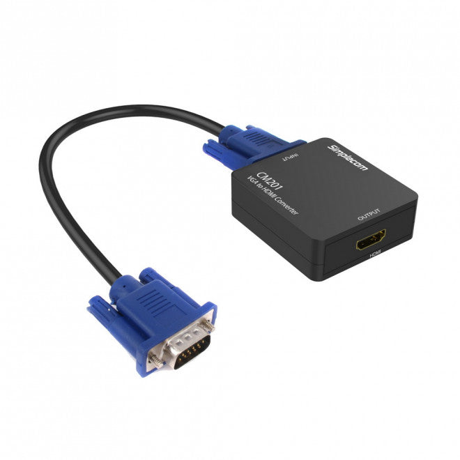 Simplecom CM201 Full HD 1080p VGA to HDMI Converter with Audio Simplecom CM201 Full HD 1080p VGA to HDMI Converter with Audio